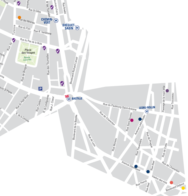 paris miniguides d�couverte des boutiques du Marais bas
