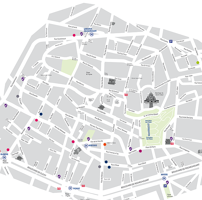 paris miniguides d�couverte des boutiques du quartier Montmartre