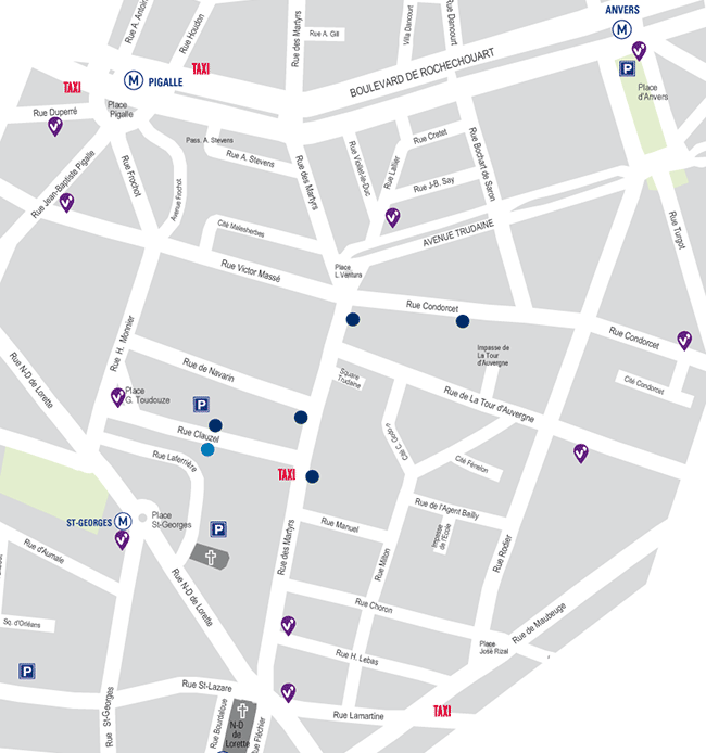 paris miniguides d�couverte des boutiques du quartier Saint Georges